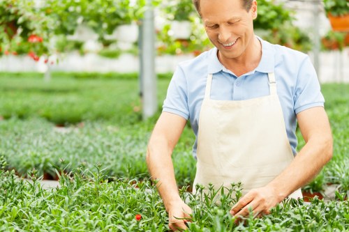 Commercial fence maintenance and repair on a secure perimeter